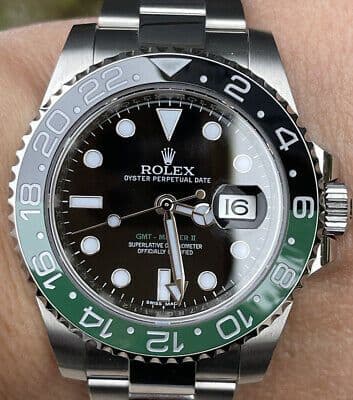 Rolex GMT Green dial alternate