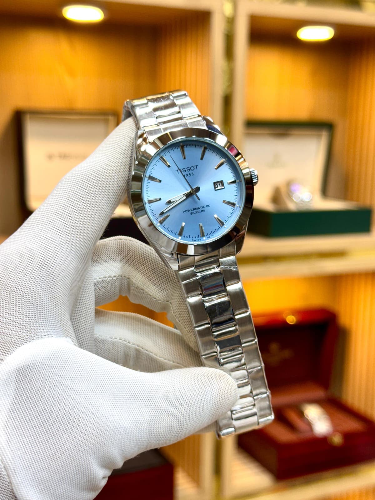Tissot Gentleman Ice Blue | Dark blue Dial
