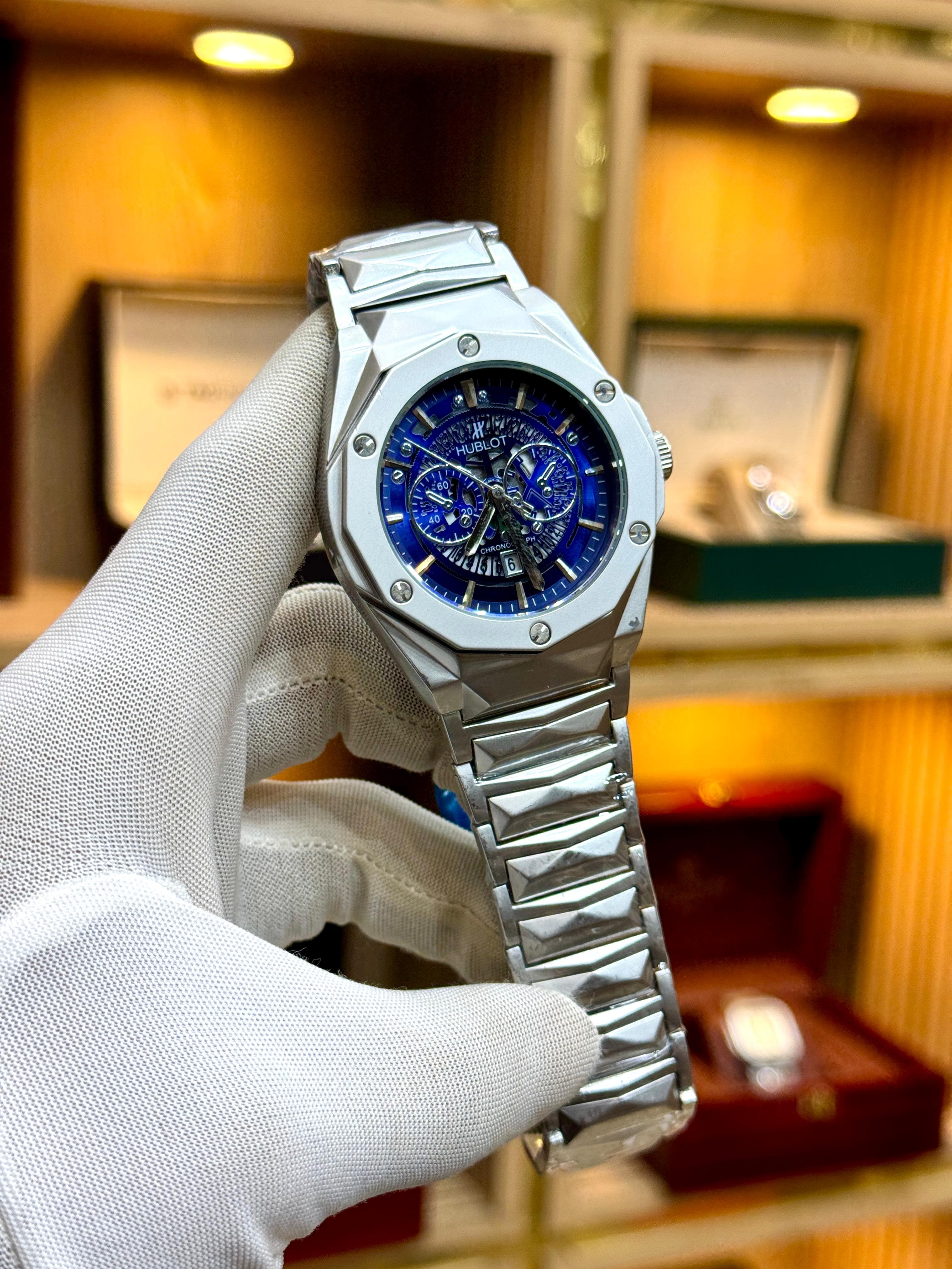 Hublot blue dial
