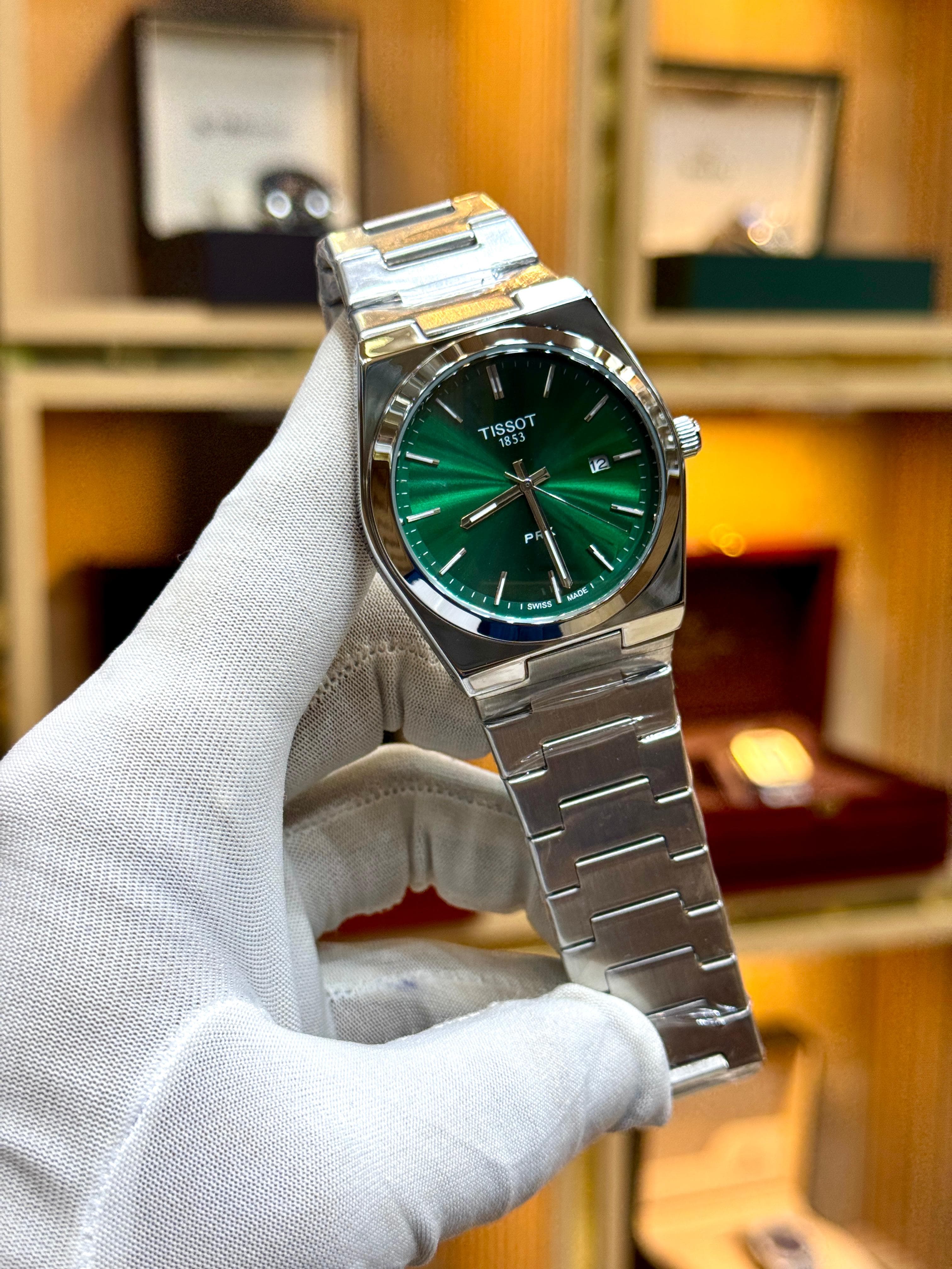 Tissot Green Dial PRX alternate