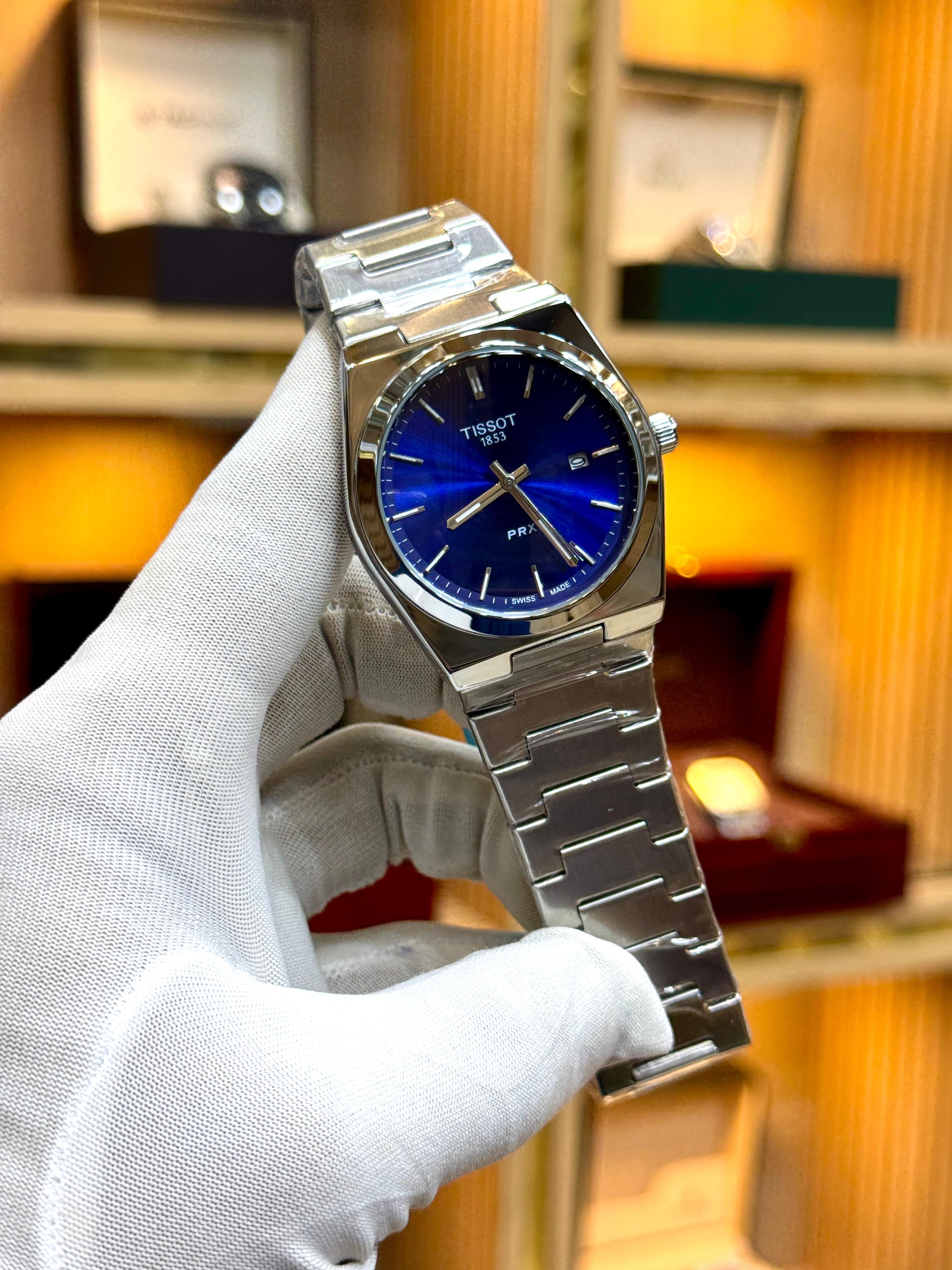 Tissot Blue Dial PRX