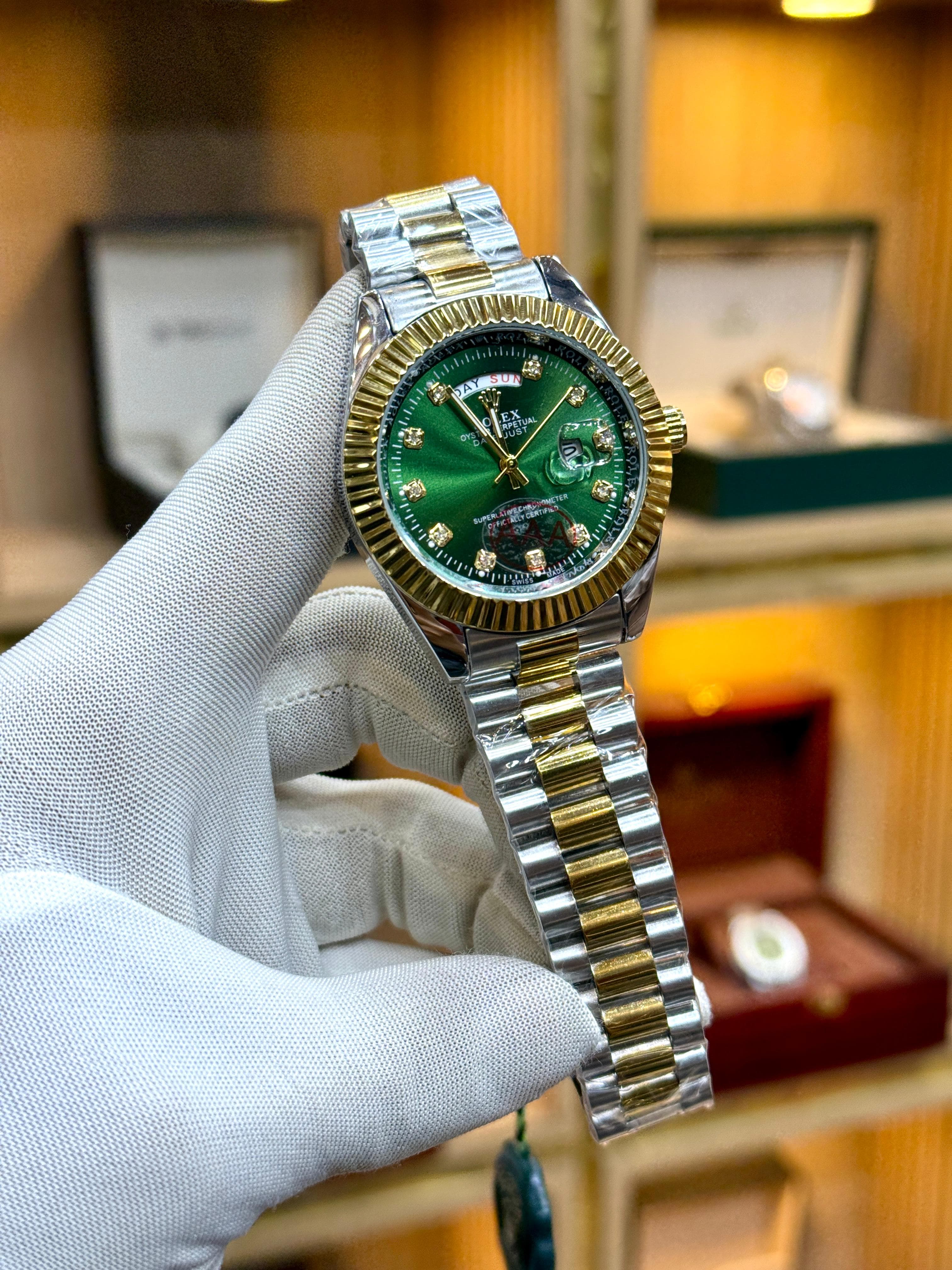 Rolex Datejust II Green