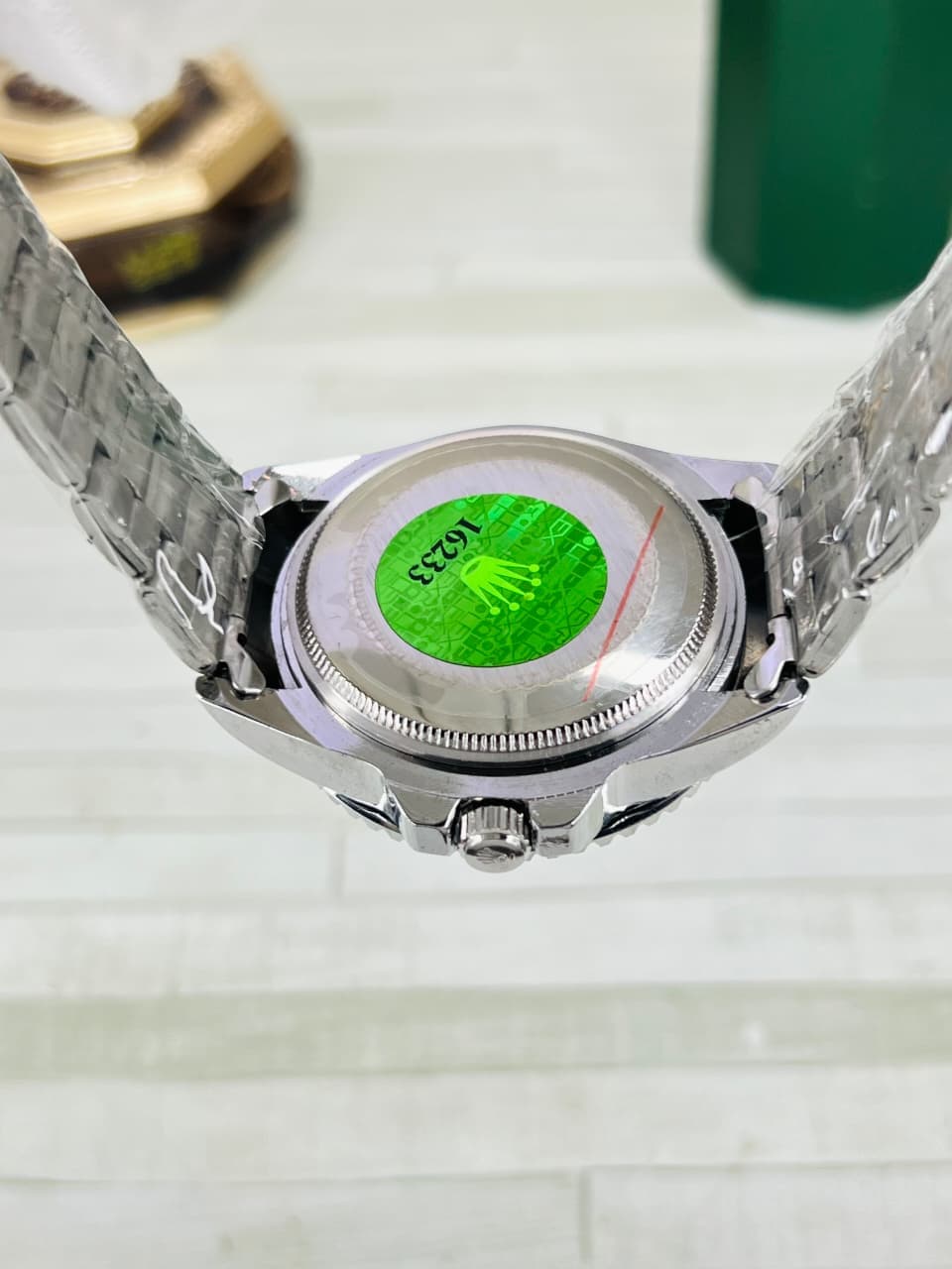 Rolex Submariner silver quartz alternate